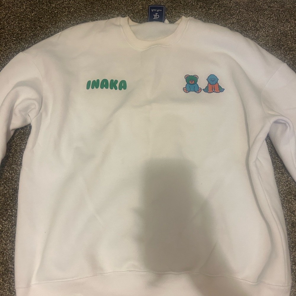 Inaka White Crewneck